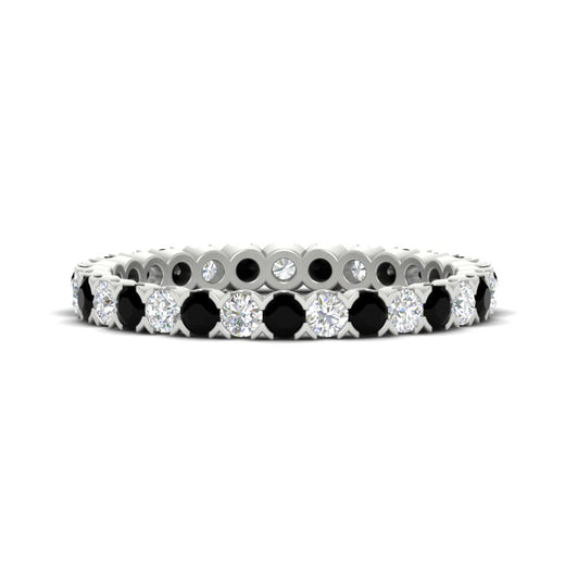 perfect-bezel-set-0.90-carat-round-diamond-and-black-diamond-eternity-wedding-band-in-white-gold-FD8072ROBGBLACK-0.90CT-NL-WG?v=1751956594