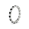 Load image into Gallery viewer, perfect-bezel-set-0.90-carat-round-diamond-and-black-diamond-eternity-wedding-band-in-white-gold-FD8072ROBGBLACKANGLE2-0.90CT-NL-WG?v=1751956594