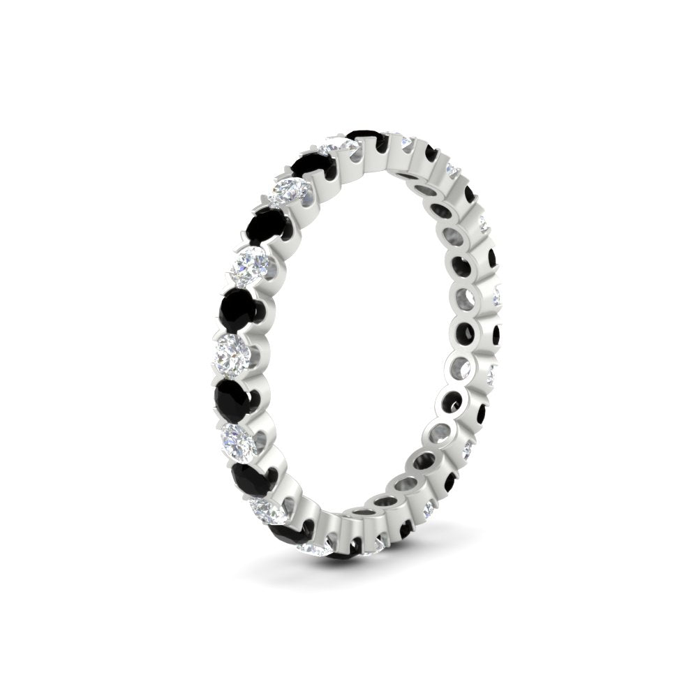 Perfect Bezel Set 0.90 Carat Round Eternity Band