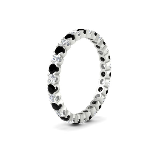 perfect-bezel-set-0.90-carat-round-diamond-and-black-diamond-eternity-wedding-band-in-white-gold-FD8072ROBGBLACKANGLE2-0.90CT-NL-WG?v=1751956594