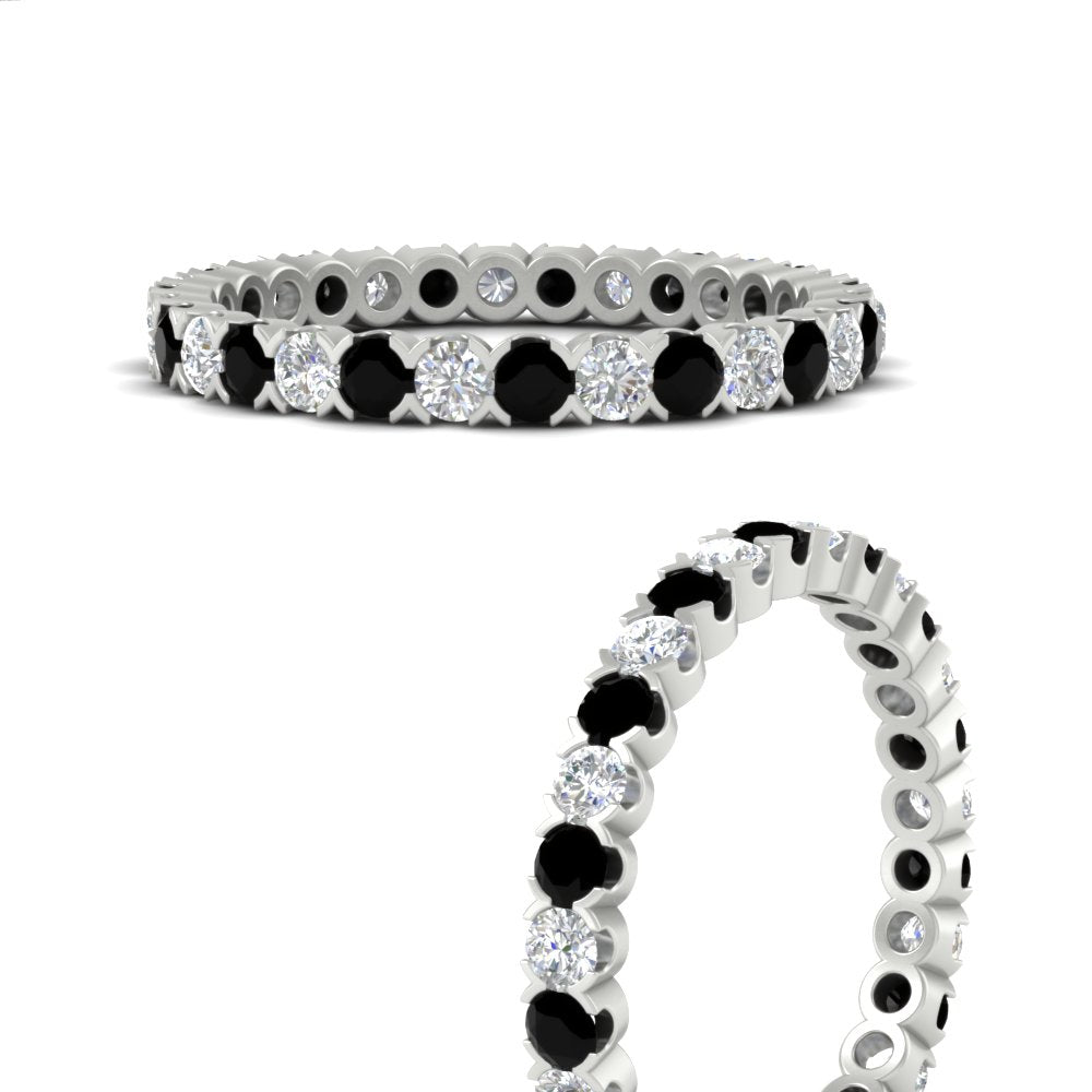 Perfect Bezel Set 0.90 Carat Round Eternity Band