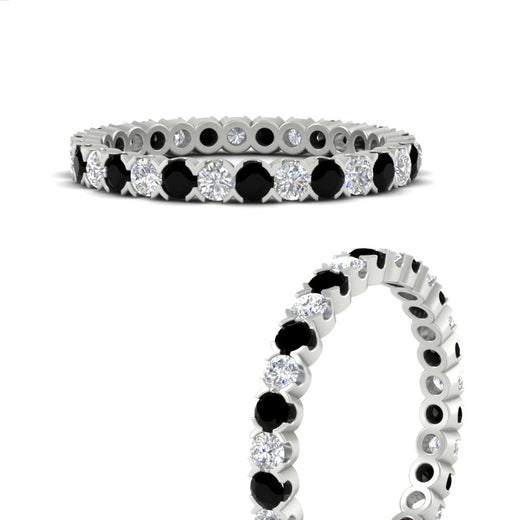 perfect-bezel-set-0.90-carat-round-diamond-and-black-diamond-eternity-wedding-band-in-white-gold-FD8072ROBGBLACKANGLE3-0.90CT-NL-WG?v=1751956594
