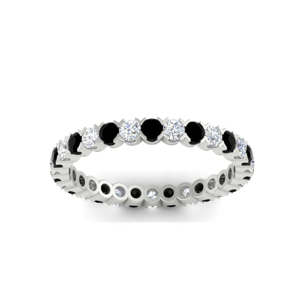 Perfect Bezel Set 0.90 Carat Round Eternity Band