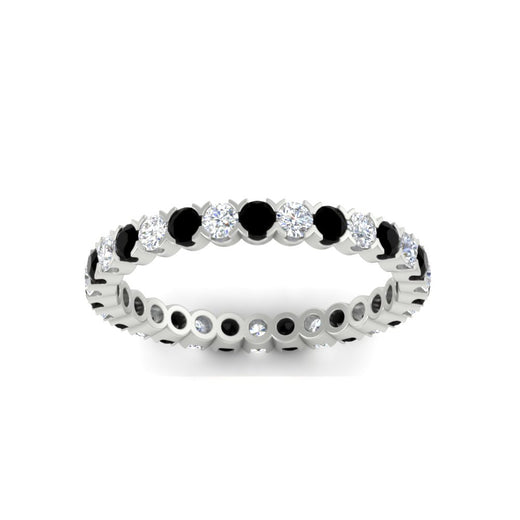 perfect-bezel-set-0.90-carat-round-diamond-and-black-diamond-eternity-wedding-band-in-white-gold-FD8072ROBGBLACKANGLE5-0.90CT-NL-WG?v=1751956594