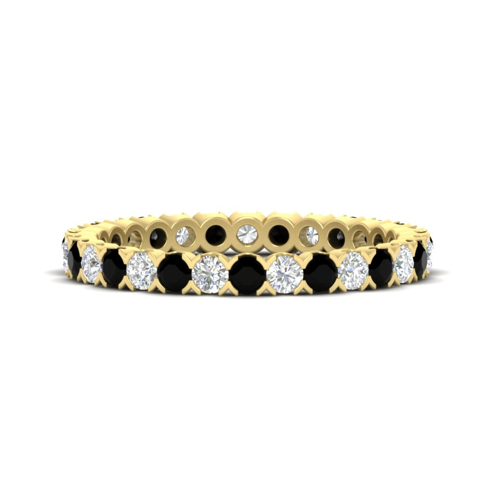 Perfect Bezel Set 0.90 Carat Round Eternity Band