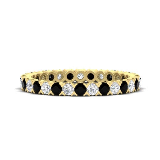 perfect-bezel-set-0.90-carat-round-diamond-and-black-diamond-eternity-wedding-band-in-yellow-gold-FD8072ROBGBLACK-0.90CT-NL-YG?v=1751956596