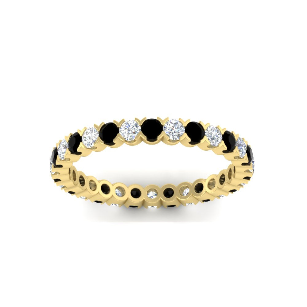 Perfect Bezel Set 0.90 Carat Round Eternity Band