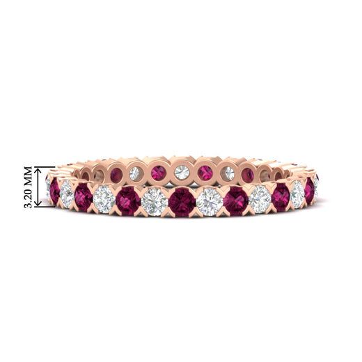 perfect-bezel-set-0.90-carat-round-diamond-and-pink-sapphire-eternity-wedding-band-in-rose-gold-FD8072ROBGSADRPI-0.90CT-NL-RG-HW?v=1751956590