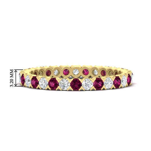 perfect-bezel-set-0.90-carat-round-diamond-and-pink-sapphire-eternity-wedding-band-in-yellow-gold-FD8072ROBGSADRPI-0.90CT-NL-YG-HW?v=1751956595
