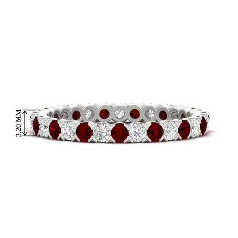 perfect-bezel-set-0.90-carat-round-diamond-and-ruby-eternity-wedding-band-in-white-gold-FD8072ROBGRUDR-0.90CT-NL-WG-HW?v=1751956594