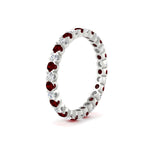 Load image into Gallery viewer, Perfect Bezel Set 0.90 Carat Round Eternity Band
