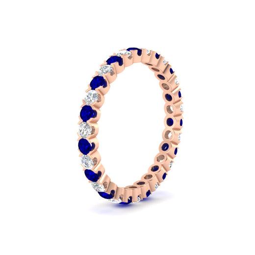 perfect-bezel-set-0.90-carat-round-diamond-and-sapphire-eternity-wedding-band-in-rose-gold-FD8072ROBGSABLANGLE2-0.90CT-NL-RG?v=1751956590