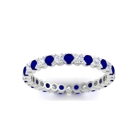 perfect-bezel-set-0.90-carat-round-diamond-and-sapphire-eternity-wedding-band-in-white-gold-FD8072ROBGSABLANGLE5-0.90CT-NL-WG?v=1751956592