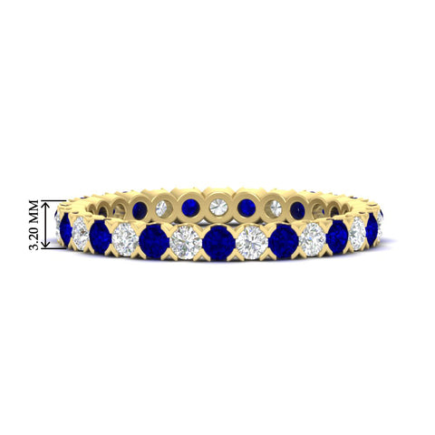 perfect-bezel-set-0.90-carat-round-diamond-and-sapphire-eternity-wedding-band-in-yellow-gold-FD8072ROBGSABL-0.90CT-NL-YG-HW?v=1751956595