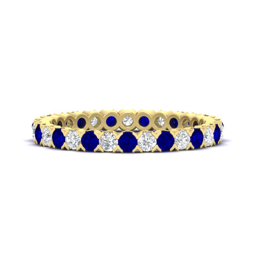 perfect-bezel-set-0.90-carat-round-diamond-and-sapphire-eternity-wedding-band-in-yellow-gold-FD8072ROBGSABL-0.90CT-NL-YG?v=1751956595