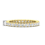 Load image into Gallery viewer, Perfect Bezel Set 0.90 Carat Round Eternity Band
