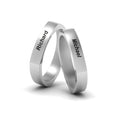 Thumbnail 8 - Personalized Gay Wedding Rings