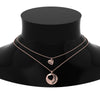 Load image into Gallery viewer, personalized-necklace-for-mother-and-daughter-in-rose-gold-FDPD8697MDNECK-NL-RG