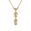 Load image into Gallery viewer, petal-diamond-drop-necklace-in-FDPD8598ANGLE2-NL-YG