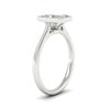Load image into Gallery viewer, Radiant Cut Petite Bezel Solitaire Engagement Ring