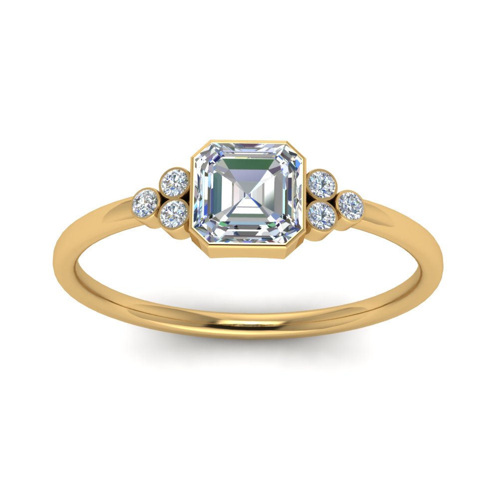 petite-bezel-set-asscher-cut-diamond-engagement-ring-in-yellow-gold-FD9175ASRANGLE5-NL-YG