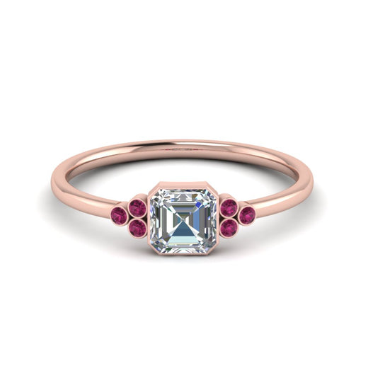 petite-bezel-set-asscher-cut-diamond-engagement-ring-with-pink-sapphire-in-rose-gold-FD9175ASRGSADRPI-NL-RG