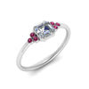 Load image into Gallery viewer, petite-bezel-set-asscher-cut-diamond-engagement-ring-with-pink-sapphire-in-white-gold-FD9175ASRGSADRPIANGLE2-NL-WG