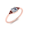 Load image into Gallery viewer, petite-bezel-set-asscher-cut-diamond-engagement-ring-with-ruby-in-rose-gold-FD9175ASRGRUDRANGLE2-NL-RG