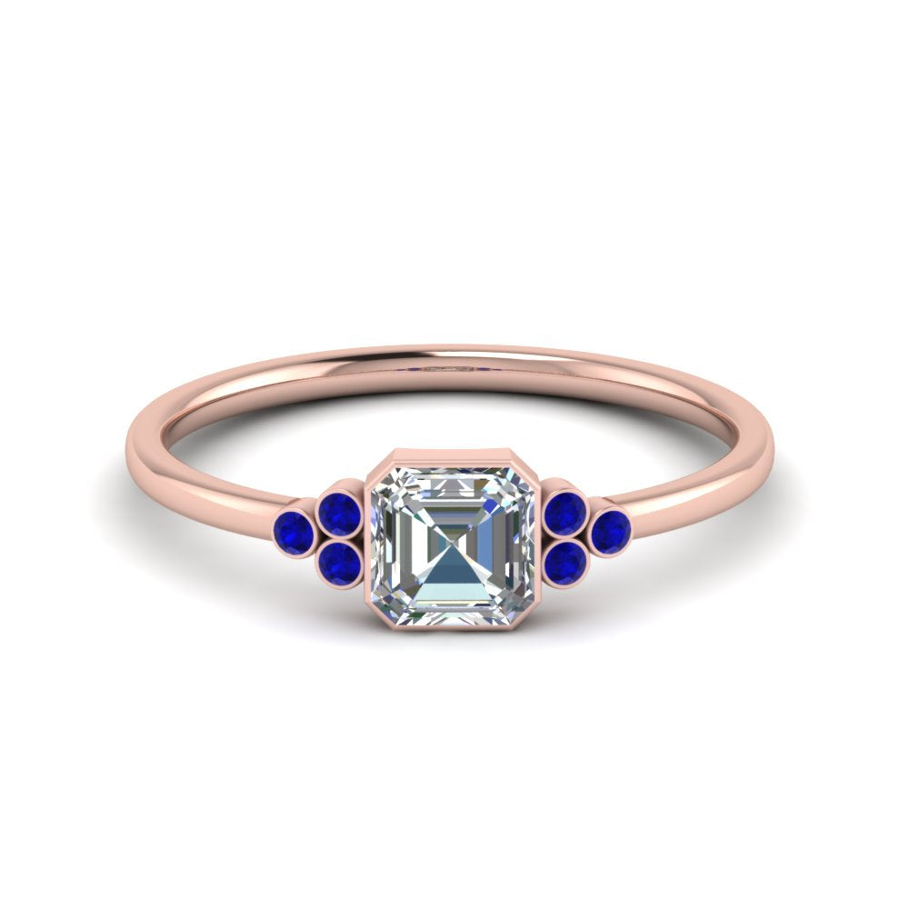 petite-bezel-set-asscher-cut-diamond-engagement-ring-with-sapphire-in-rose-gold-FD9175ASRGSABL-NL-RG
