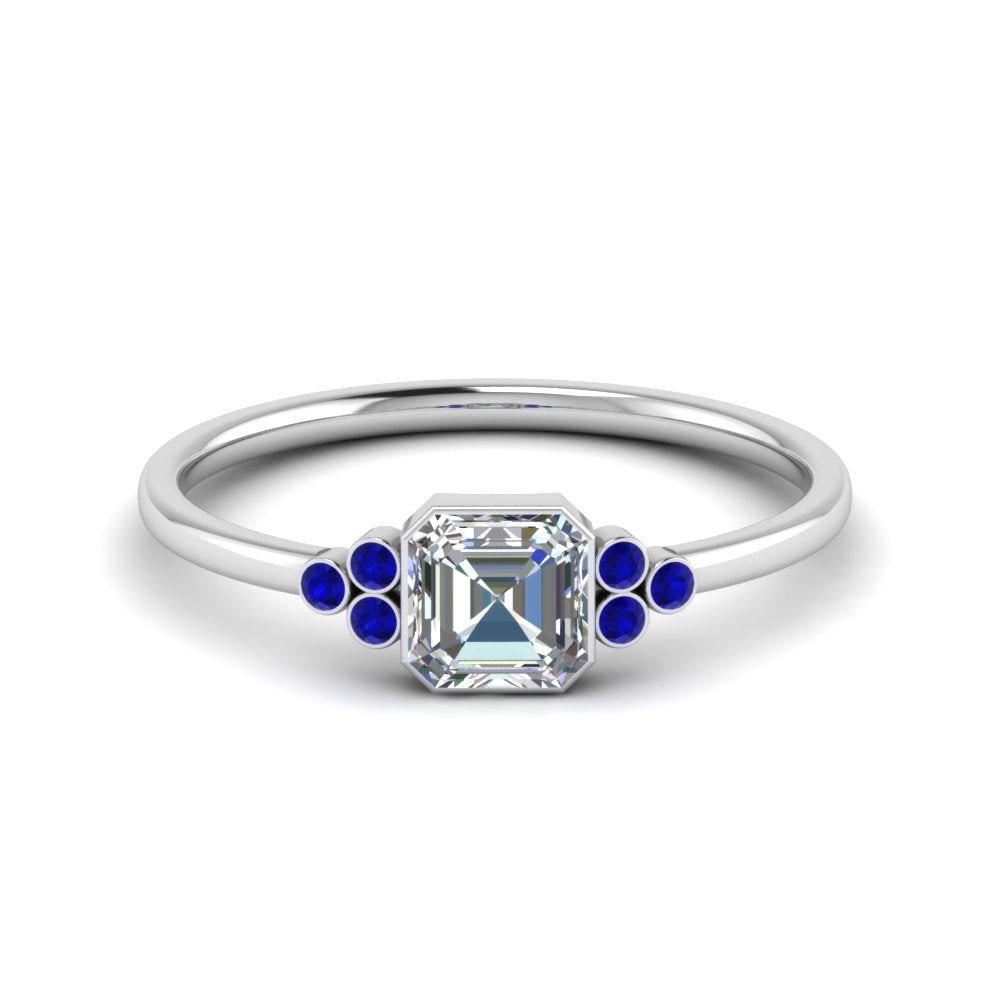 petite-bezel-set-asscher-cut-diamond-engagement-ring-with-sapphire-in-white-gold-FD9175ASRGSABL-NL-WG