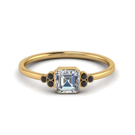 petite-bezel-set-asscher-cut-engagement-ring-with-black-diamond-in-yellow-gold-FD9175ASRGBLACK-NL-YG