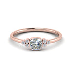 Load image into Gallery viewer, petite-bezel-set-cushion-cut-diamond-engagement-ring-in-rose-gold-FD9175CUR-NL-RG_b4adac36-11f5-48b1-8941-be40b079ca0c
