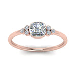 Load image into Gallery viewer, petite-bezel-set-cushion-cut-diamond-engagement-ring-in-rose-gold-FD9175CURANGLE5-NL-RG_04a0784d-b367-4d48-ba8e-465566e6483a
