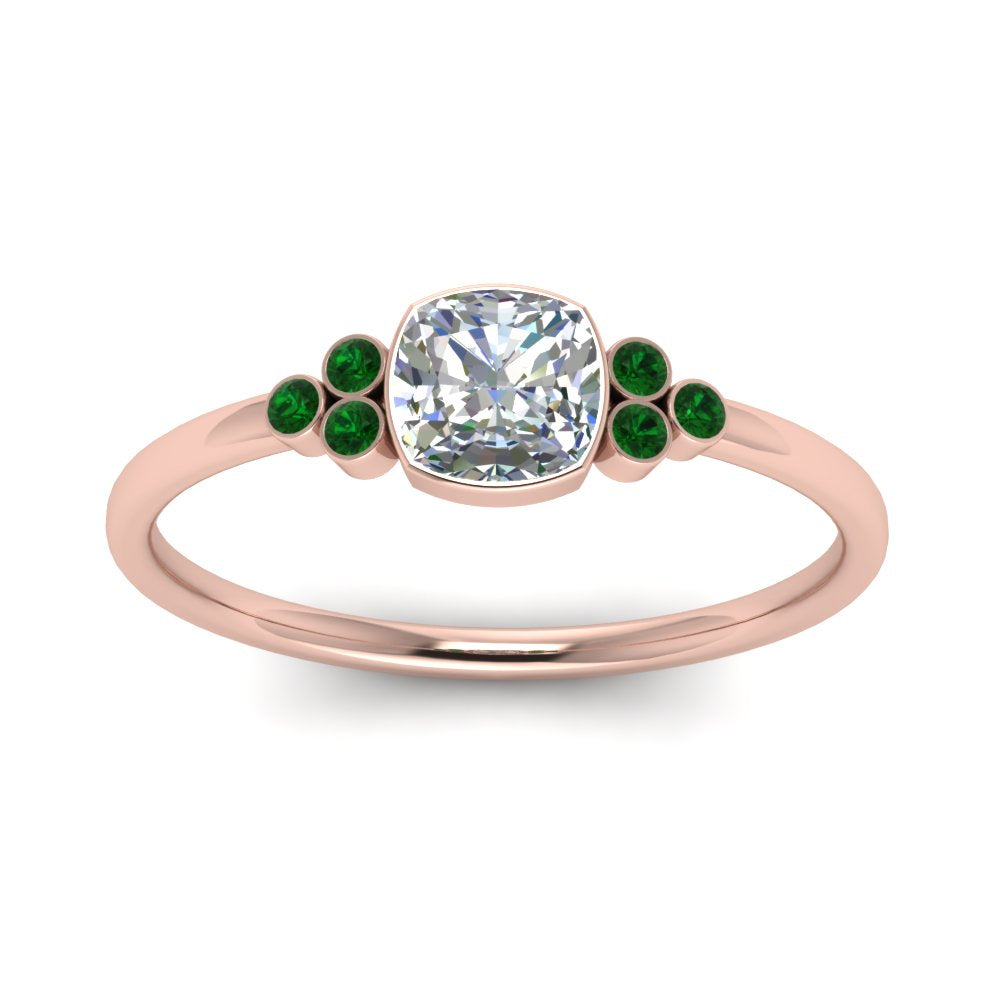 petite-bezel-set-cushion-cut-diamond-engagement-ring-with-emerald-in-rose-gold-FD9175CURGEMGRANGLE5-NL-RG_c35c7ebd-fd86-4868-97d9-c50d4c608599