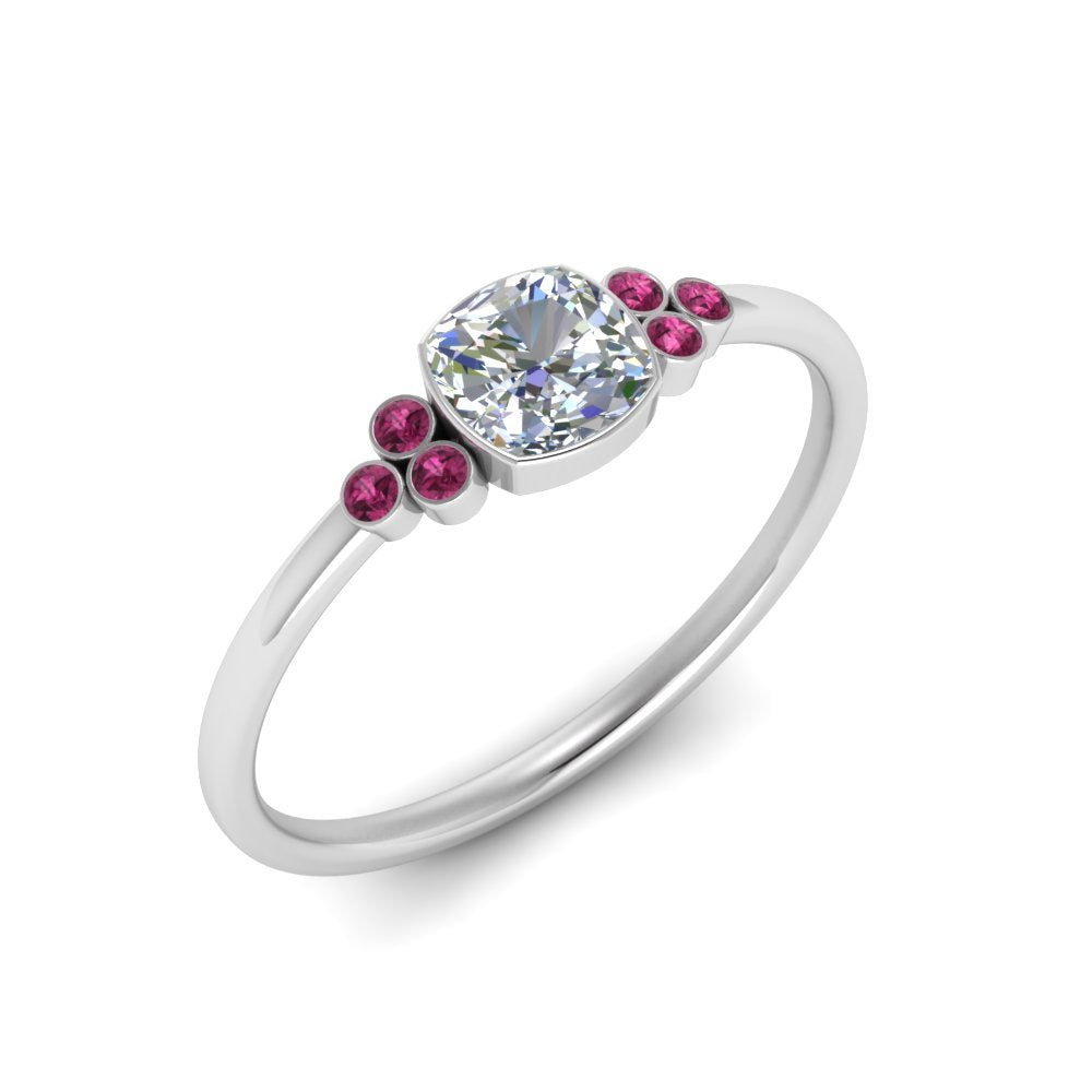petite-bezel-set-cushion-cut-diamond-engagement-ring-with-pink-sapphire-in-white-gold-FD9175CURGSADRPIANGLE2-NL-WG