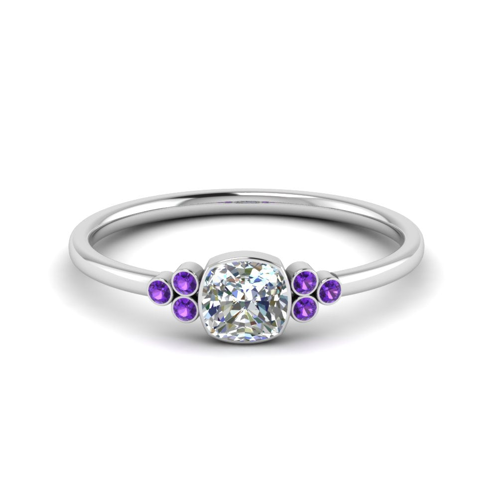 petite-bezel-set-cushion-cut-diamond-engagement-ring-with-purple-topaz-in-white-gold-FD9175CURGVITO-NL-WG