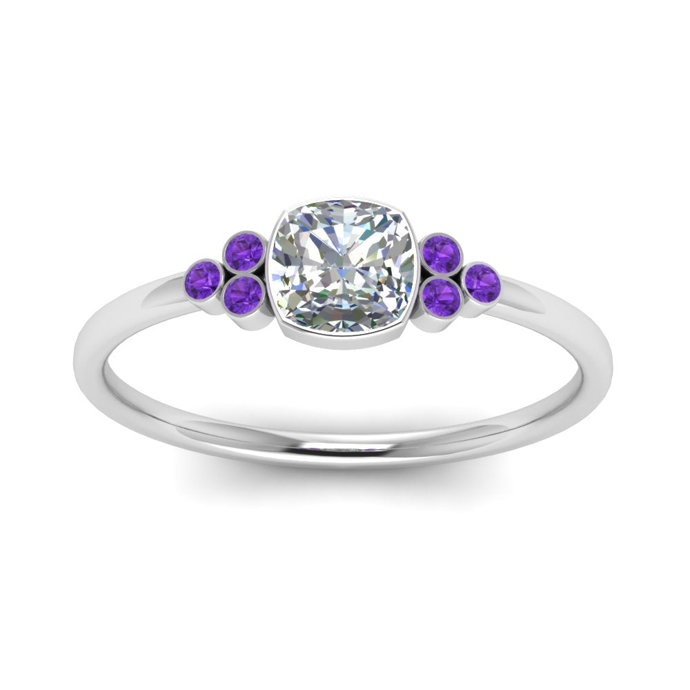 petite-bezel-set-cushion-cut-diamond-engagement-ring-with-purple-topaz-in-white-gold-FD9175CURGVITOANGLE5-NL-WG