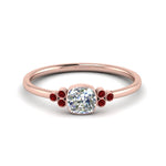 Load image into Gallery viewer, petite-bezel-set-cushion-cut-diamond-engagement-ring-with-ruby-in-rose-gold-FD9175CURGRUDR-NL-RG_dc87c9cc-f670-4a63-b97c-e9176af792d6
