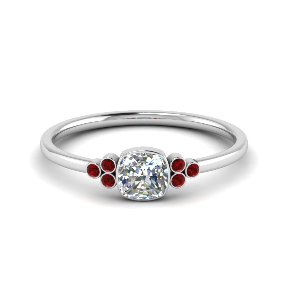 petite-bezel-set-cushion-cut-diamond-engagement-ring-with-ruby-in-white-gold-FD9175CURGRUDR-NL-WG