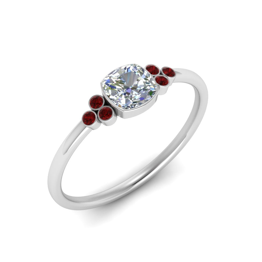 petite-bezel-set-cushion-cut-diamond-engagement-ring-with-ruby-in-white-gold-FD9175CURGRUDRANGLE2-NL-WG