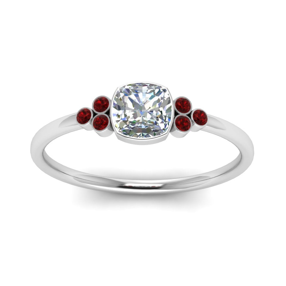 petite-bezel-set-cushion-cut-diamond-engagement-ring-with-ruby-in-white-gold-FD9175CURGRUDRANGLE5-NL-WG