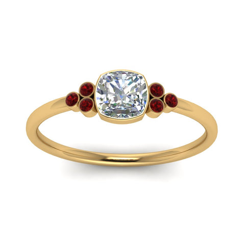 petite-bezel-set-cushion-cut-diamond-engagement-ring-with-ruby-in-yellow-gold-FD9175CURGRUDRANGLE5-NL-YG