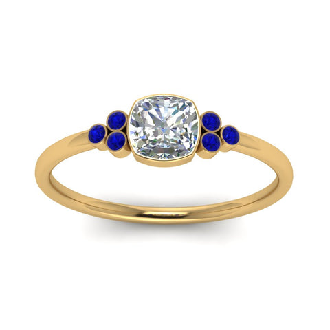 petite-bezel-set-cushion-cut-diamond-engagement-ring-with-sapphire-in-yellow-gold-FD9175CURGSABLANGLE5-NL-YG