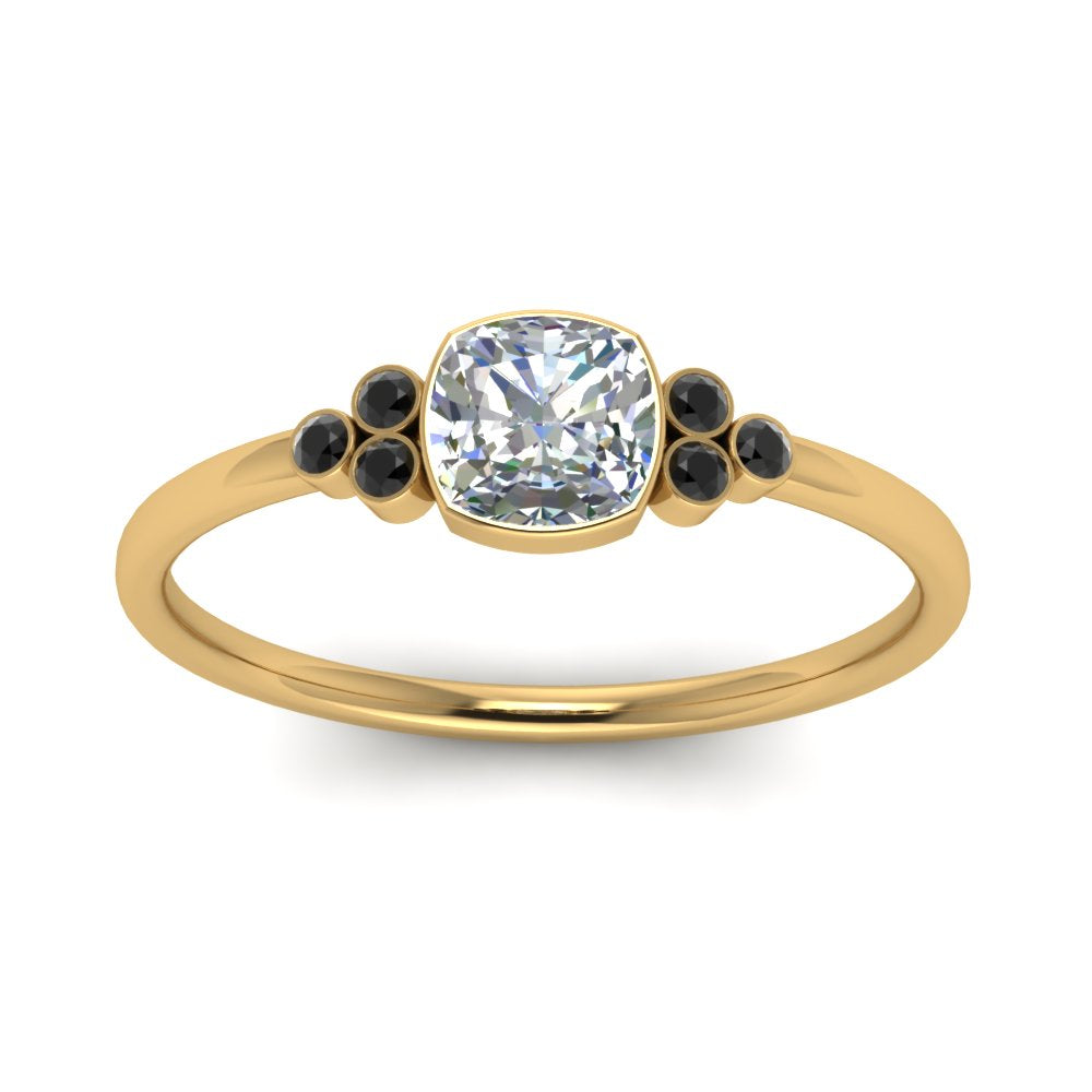 petite-bezel-set-cushion-cut-engagement-ring-with-black-diamond-in-yellow-gold-FD9175CURGBLACKANGLE5-NL-YG