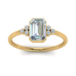 Load image into Gallery viewer, petite-bezel-set-emerald-cut-diamond-engagement-ring-in-yellow-gold-FD9175EMRANGLE5-NL-YG
