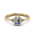 Thumbnail 72 - petite-bezel-set-emerald-cut-diamond-engagement-ring-with-blue-topaz-in-yellow-gold-FD9175EMRGICBLTO-NL-YG
