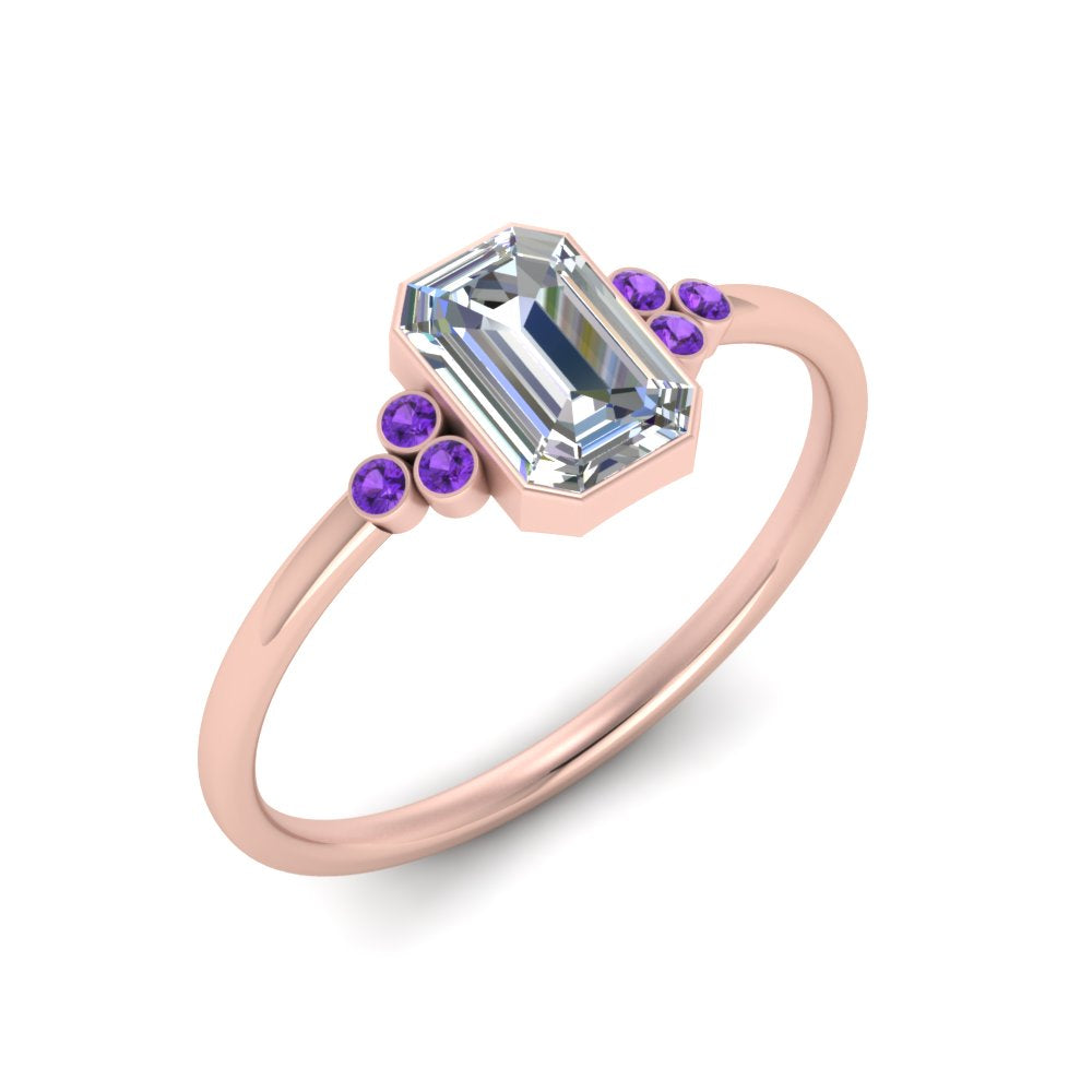 petite-bezel-set-emerald-cut-diamond-engagement-ring-with-purple-topaz-in-rose-gold-FD9175EMRGVITOANGLE2-NL-RG