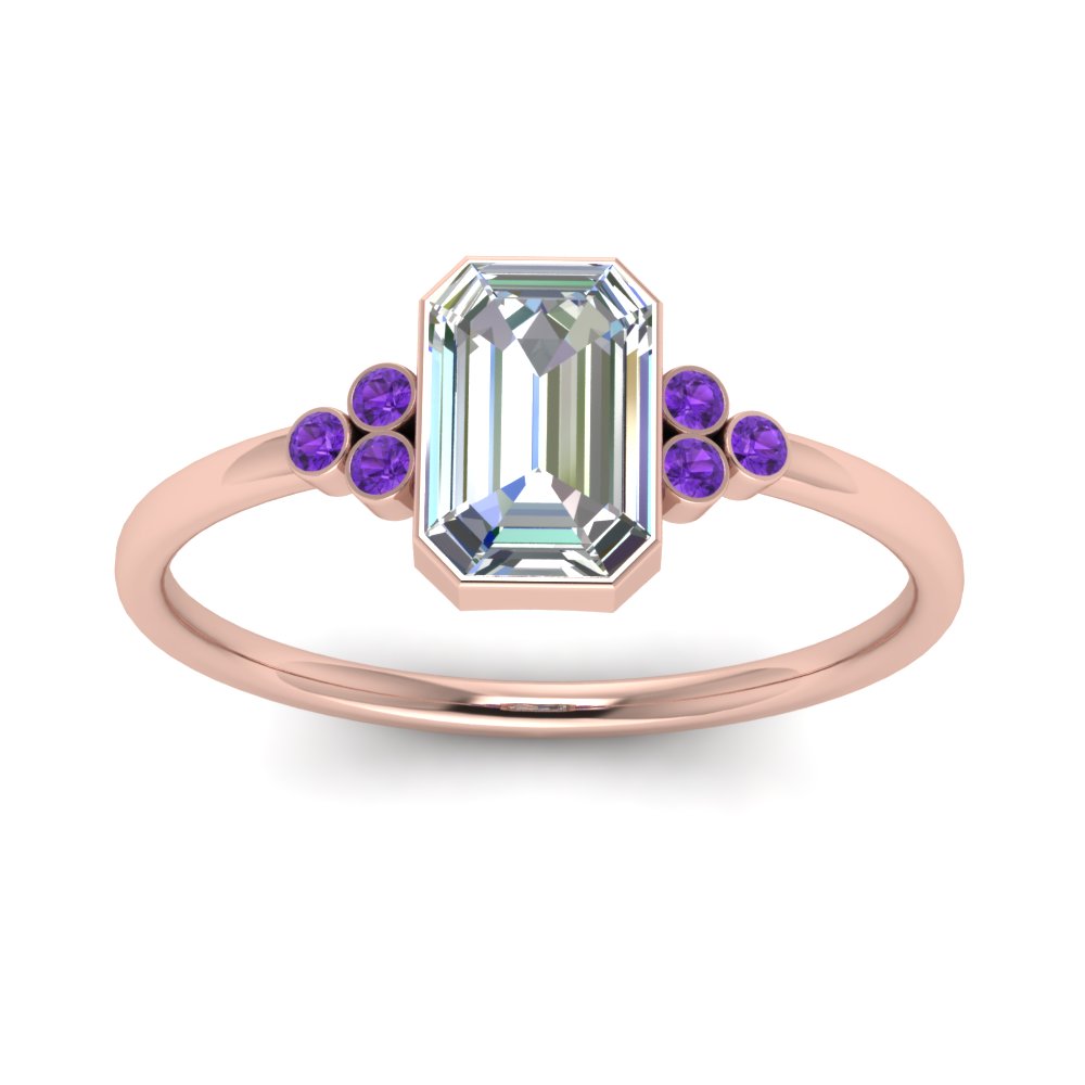 petite-bezel-set-emerald-cut-diamond-engagement-ring-with-purple-topaz-in-rose-gold-FD9175EMRGVITOANGLE5-NL-RG
