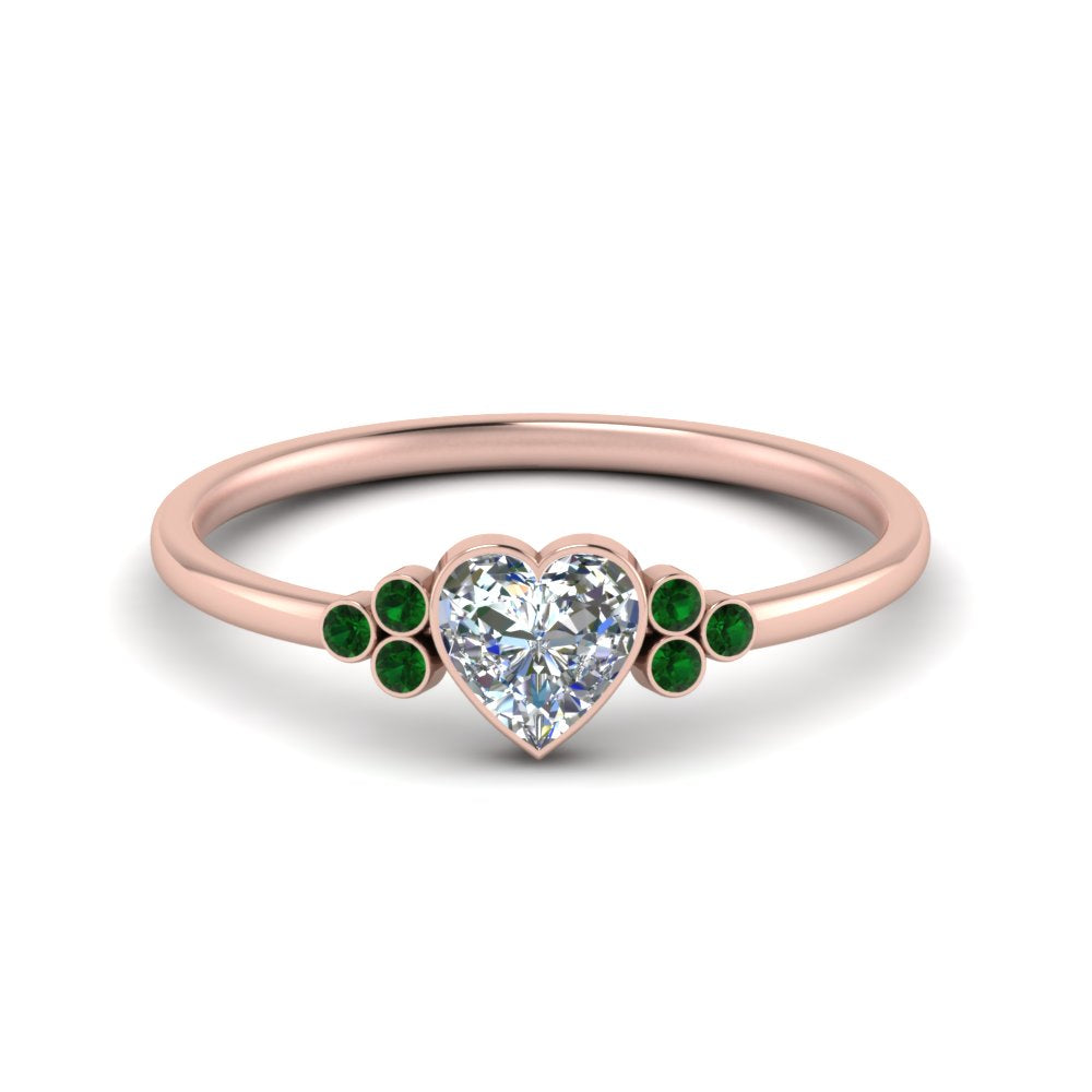 petite-bezel-set-heart-shaped-diamond-engagement-ring-with-emerald-in-rose-gold-FD9175HTRGEMGR-NL-RG