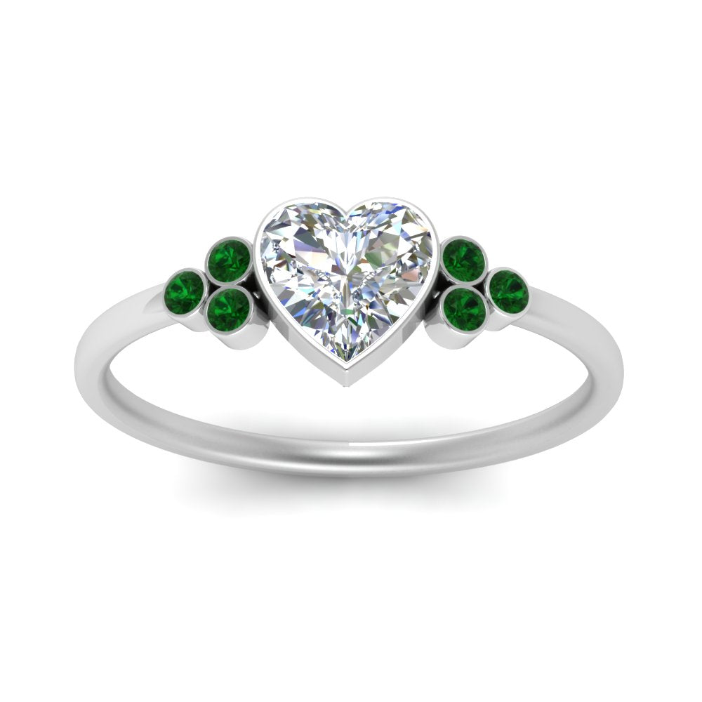 petite-bezel-set-heart-shaped-diamond-engagement-ring-with-emerald-in-white-gold-FD9175HTRGEMGRANGLE5-NL-WG